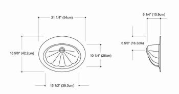 Recessed Shell Bowl